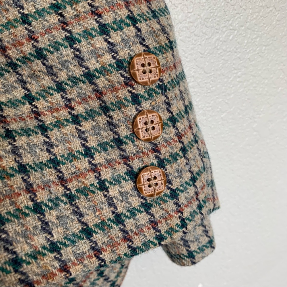 Barry Ashley Vintage Plaid Blazer Int Ladies & Garment Union Made - Picture 5 of 16